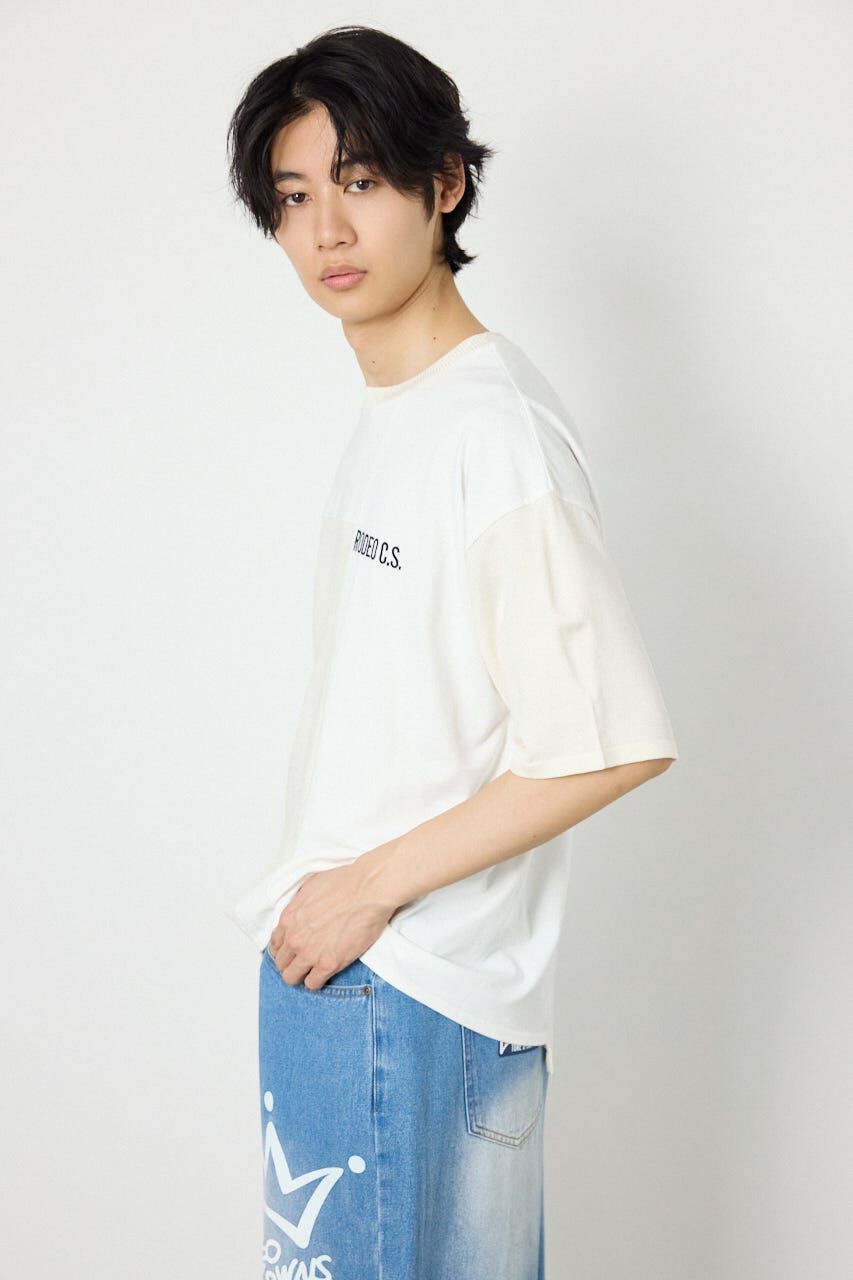 RODEO CROWNS「メンズランダムコンビニットトップス」|ニット・セーター|