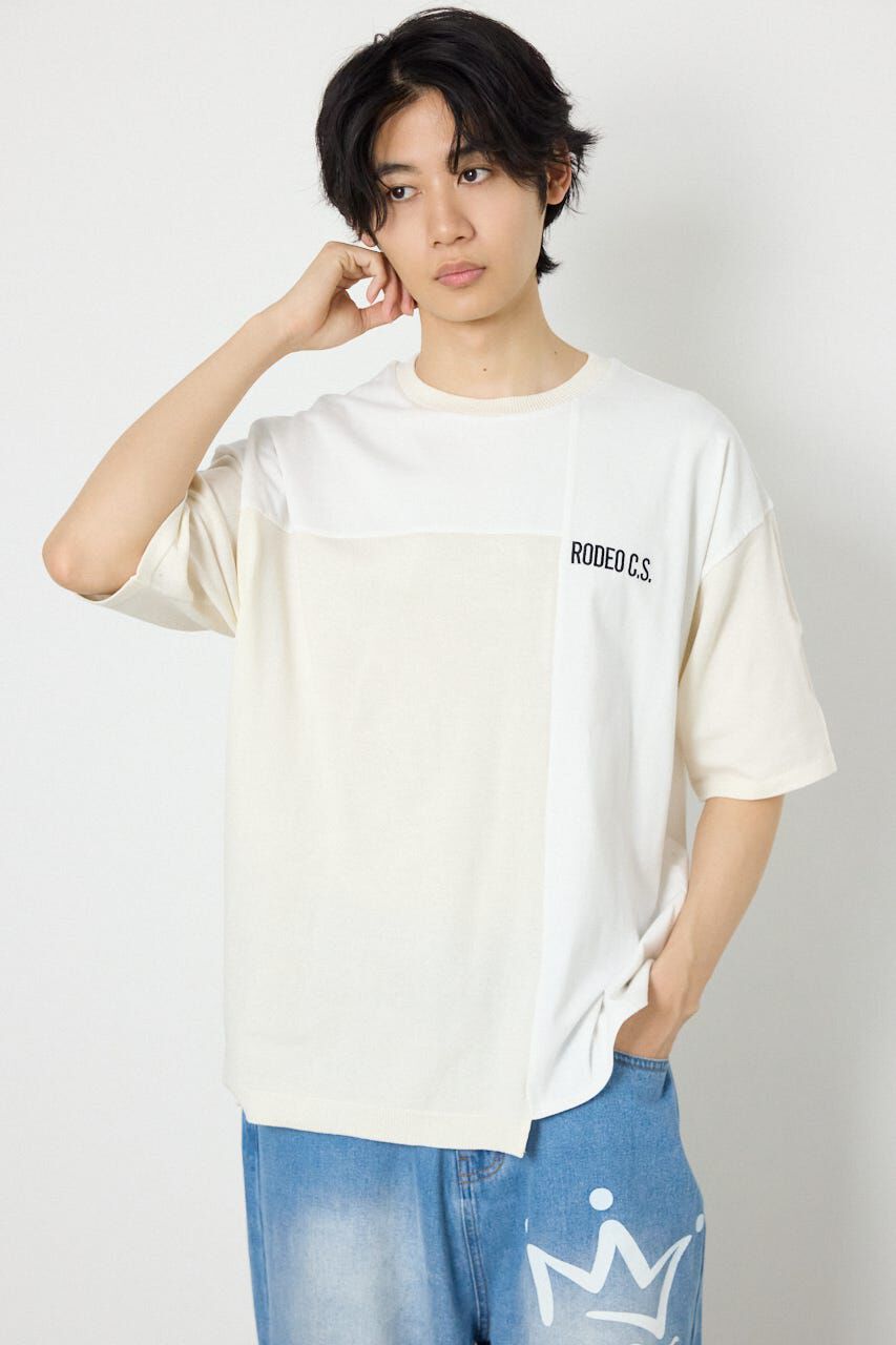 RODEO CROWNS「メンズランダムコンビニットトップス」|ニット・セーター|