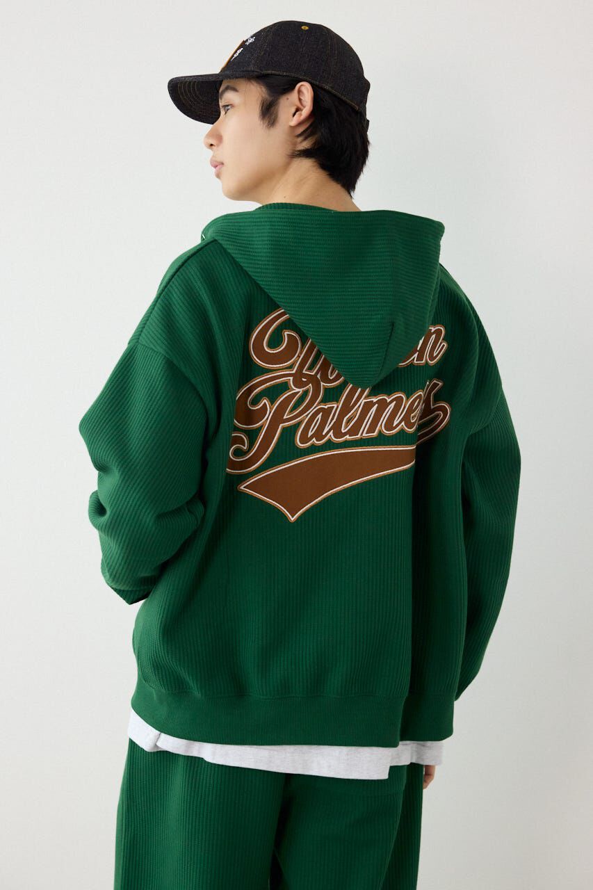 RODEO CROWNS「ボンディングワッフルZIPパーカー」|パーカー|