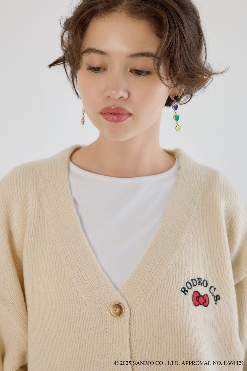 RODEO CROWNS「(サンリオキャラクターズ)KITTY カーディガン」|カーディガン|