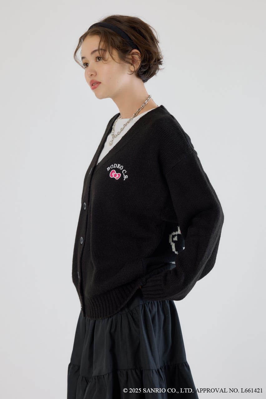 RODEO CROWNS「(サンリオキャラクターズ)KITTY カーディガン」|カーディガン|