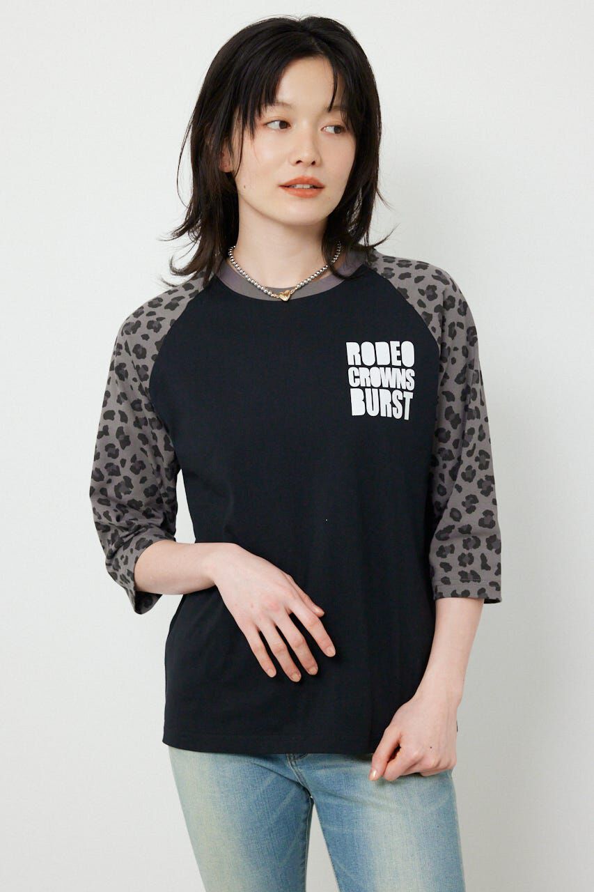RODEO CROWNS「Ink Logo ラグランTシャツ」|Tシャツ・カットソー|