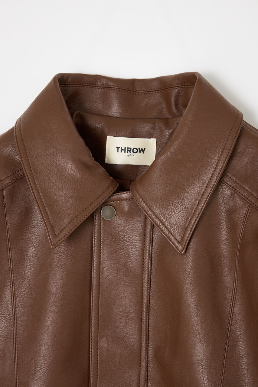 SLY「PAD IN F／LEATHER ジャケット」|その他|