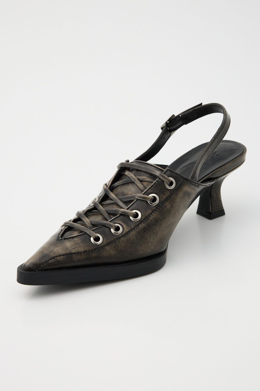 SLY「LACE UP ミュール」|サンダル|