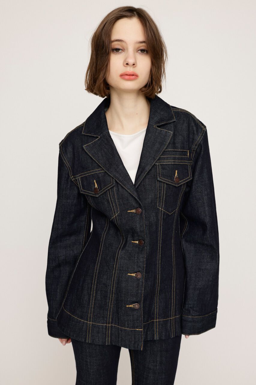 SLY「WYATT TAILOR SHAPED DENIM JK-A」|デニムジャケット|