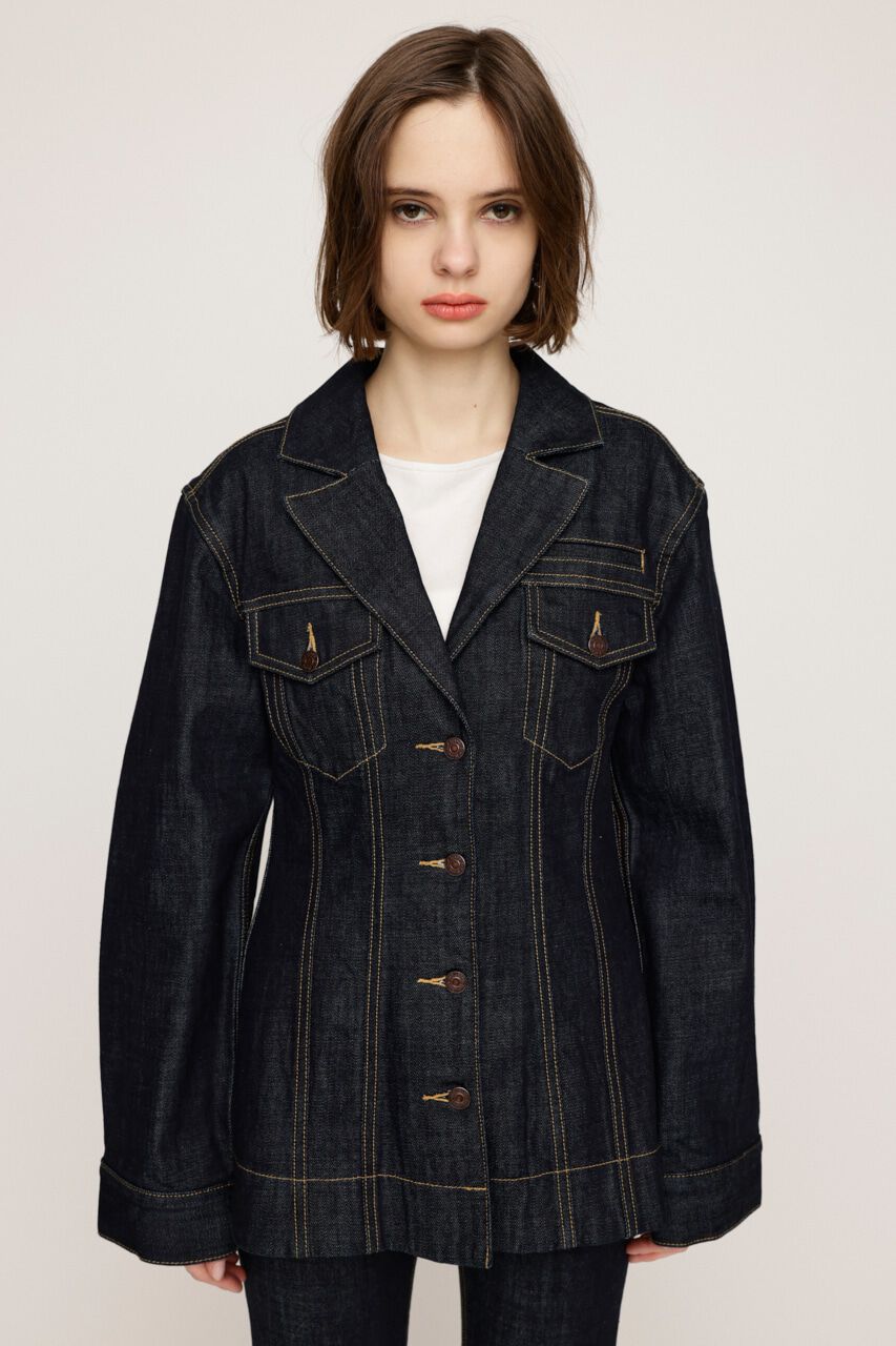SLY「WYATT TAILOR SHAPED DENIM JK-A」|デニムジャケット|