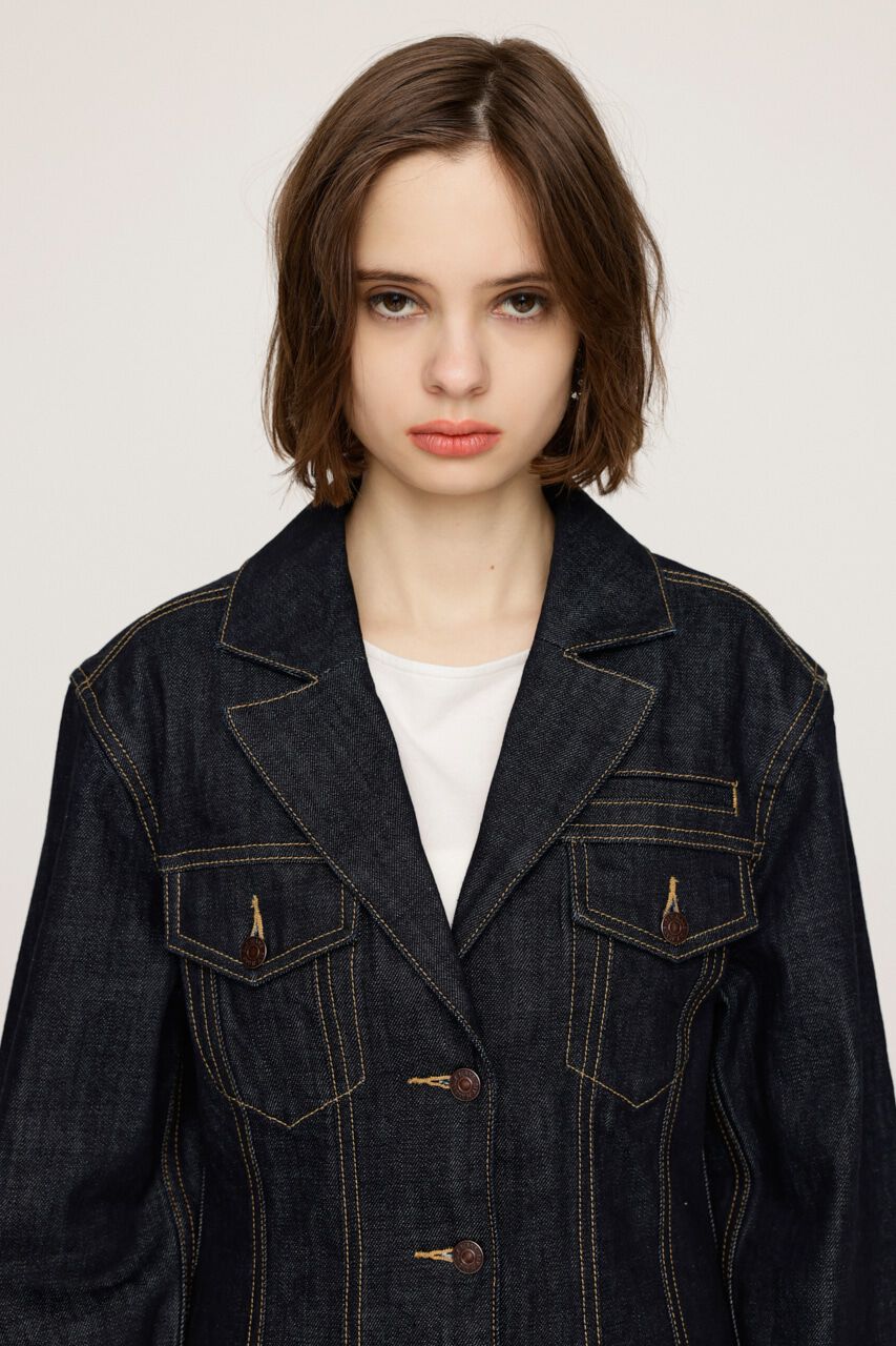 SLY「WYATT TAILOR SHAPED DENIM JK-A」|デニムジャケット|