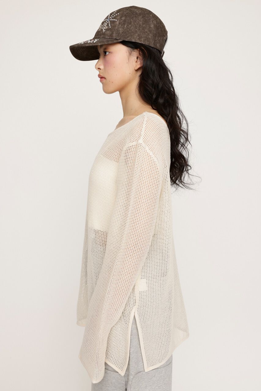 SLY「COTTON MESH 2WAY トップス」|シャツ・ブラウス|