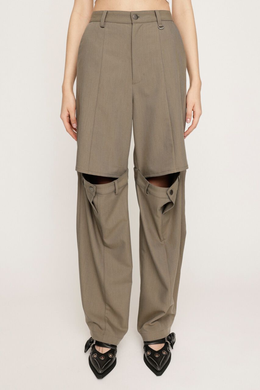 SLY「CUT OUT REMAKE STRAIGHT パンツ」|その他|