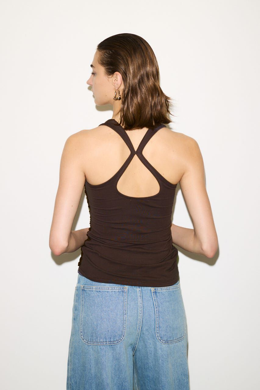 SLY「DRAPE DESIGN タンクトップ」|タンクトップ|