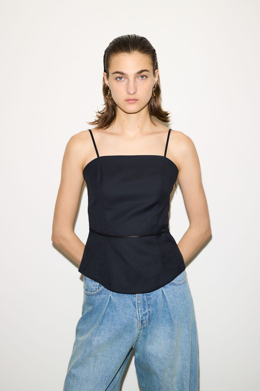 SLY「BACK OPEN BUSTIER」|その他|BLK