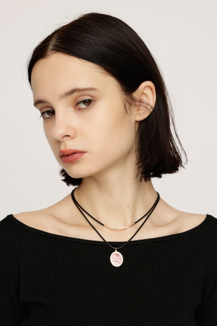 SLY「LAYERED MOTIF チョーカー」|ネックレス|