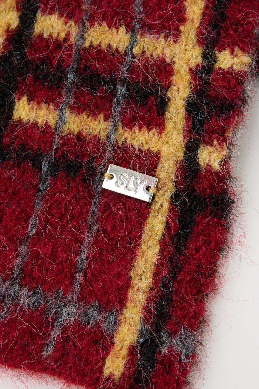 SLY「ARGYLE MIX JQ KNIT STALL」|その他|