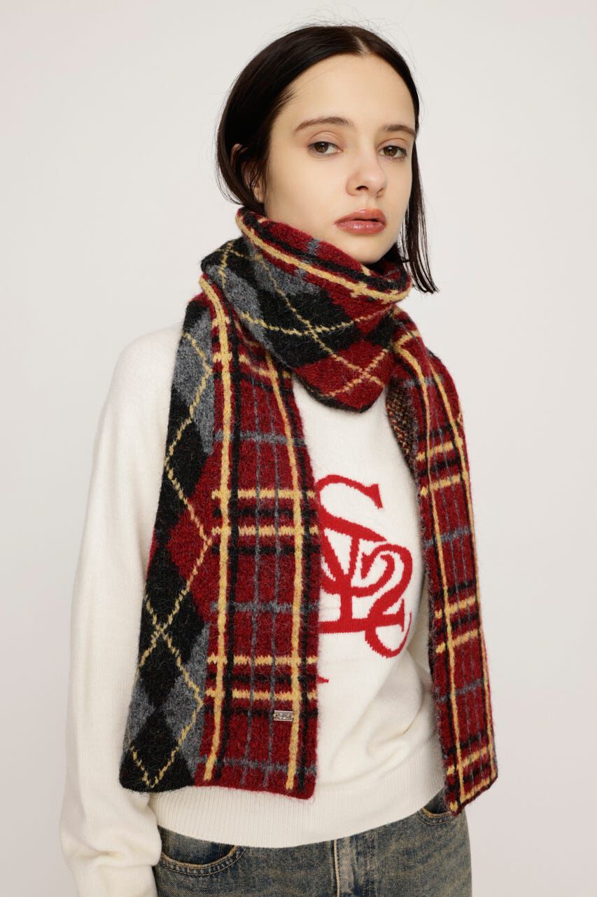 SLY「ARGYLE MIX JQ KNIT STALL」|その他|