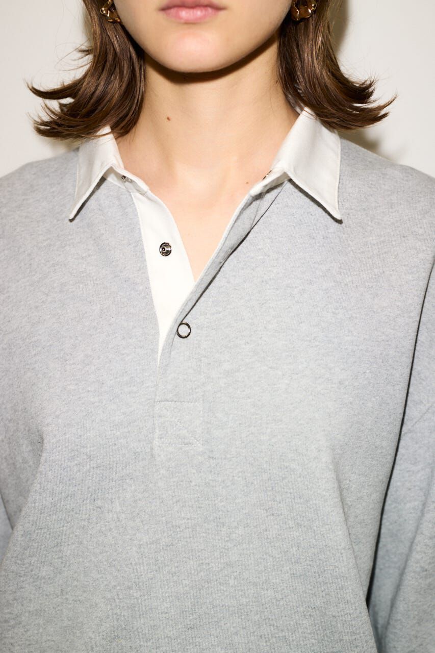 SLY「OVER SW POLO トップス」|Tシャツ・カットソー|