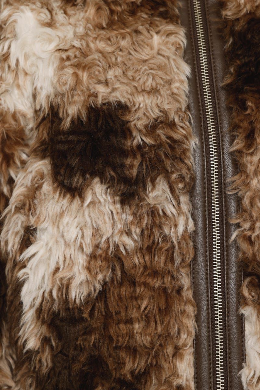 SLY「CURLED BOA ブルゾン」|ブルゾン・スタジャン|