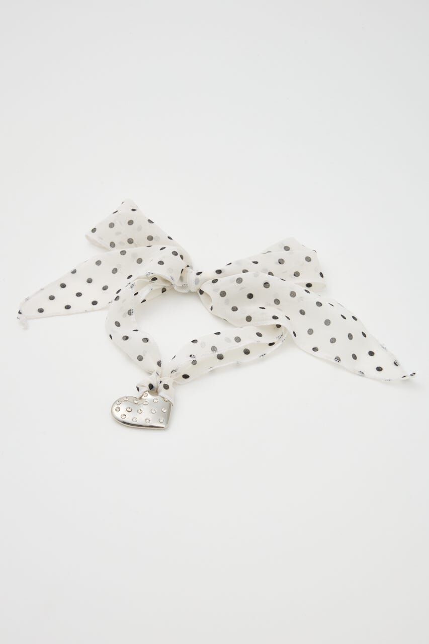 SLY「RHINESTONE HEART チョーカー」|ネックレス|