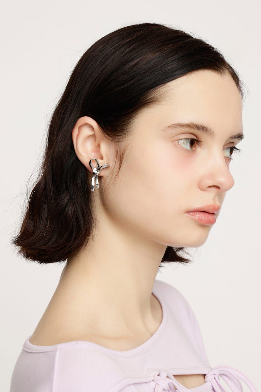 SLY「RIBBON イヤリング」|ピアス|