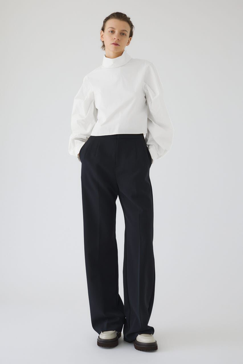 RIM.ARK 「Folded neck tuck blouse」|シャツ・ブラウス|