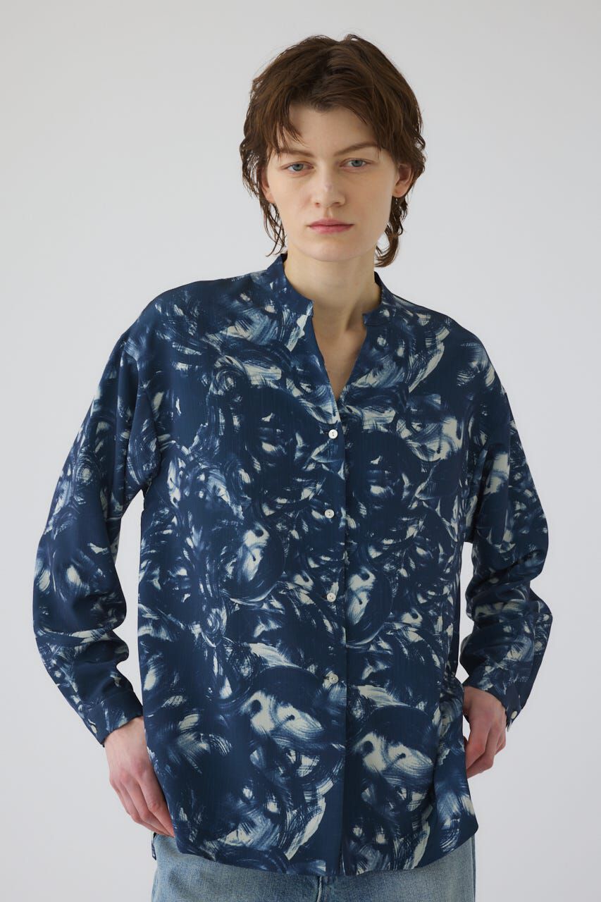 RIM.ARK 「Air turbulence painting blouse」|シャツ・ブラウス|
