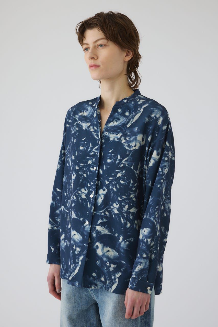 RIM.ARK 「Air turbulence painting blouse」|シャツ・ブラウス|