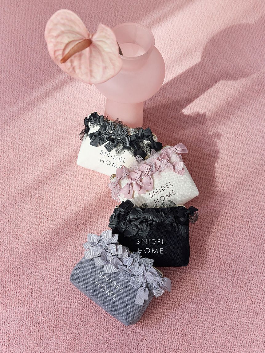 SNIDEL HOME「リボンポーチ」|ポーチ|