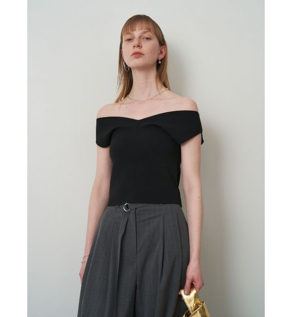 ELENDEEK「2WAY KNIT TANK」|タンクトップ|