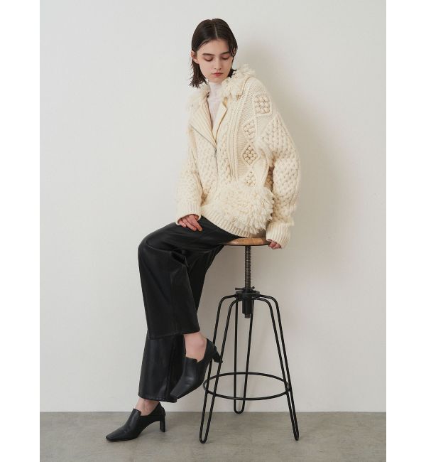 ELENDEEK「WIDE STRAIGHT LEATHER PT」|その他|