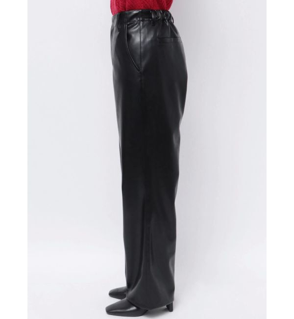ELENDEEK「WIDE STRAIGHT LEATHER PT」|その他|