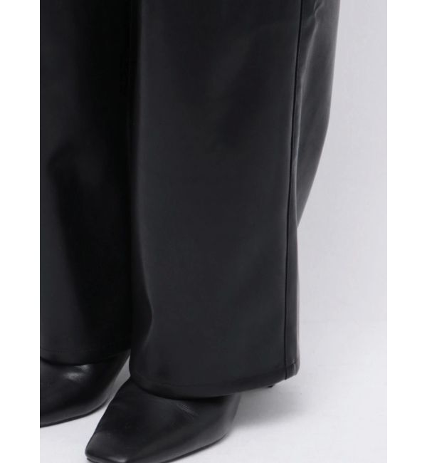 ELENDEEK「WIDE STRAIGHT LEATHER PT」|その他|