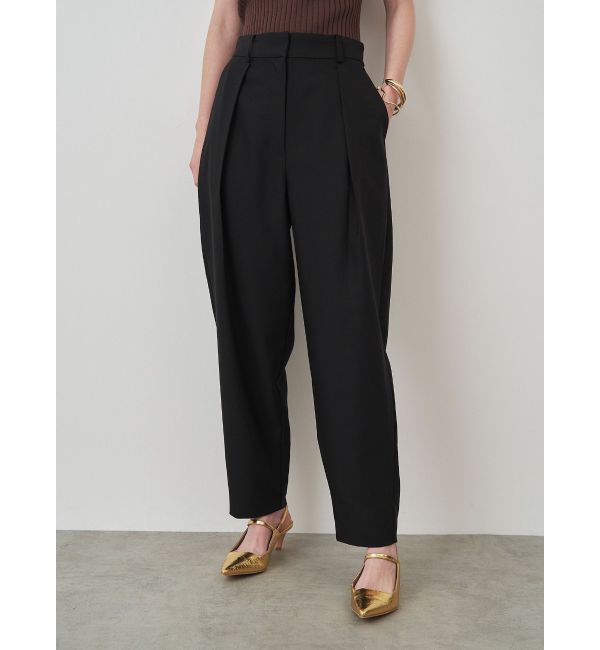 ELENDEEK「CURVE TUCK PT」|その他|ブラック