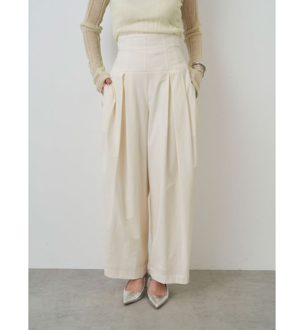 ELENDEEK「CORSET LIKE TUCKED PT」|その他|