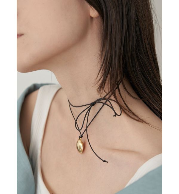 ELENDEEK「METAL TOP CORD NECKLACE」|ネックレス|