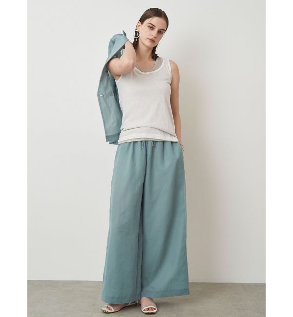 ELENDEEK「SHEER LAYERED TANK」|タンクトップ|