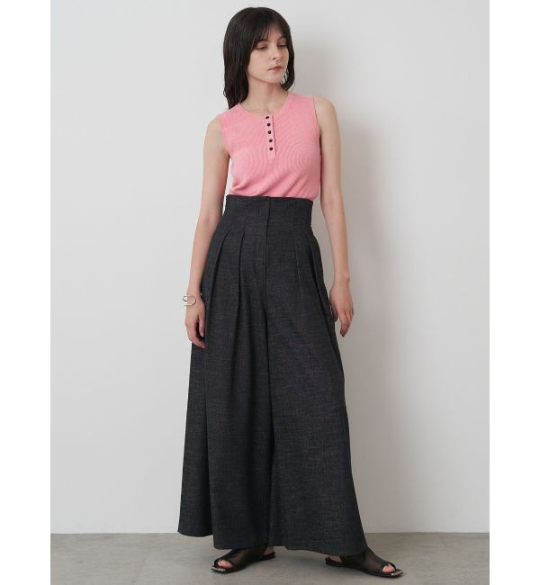 ELENDEEK「HENRY NECK RIB KT」|タンクトップ|