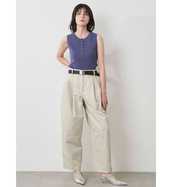 ELENDEEK「HENRY NECK RIB KT」|タンクトップ|