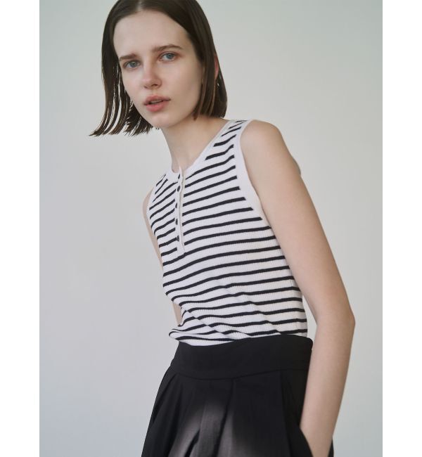 ELENDEEK「HENRY NECK RIB KT」|タンクトップ|ミックス