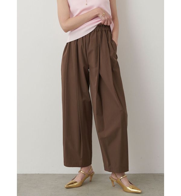 ELENDEEK「EASY TUCK COCOON PT」|その他|ブラウン