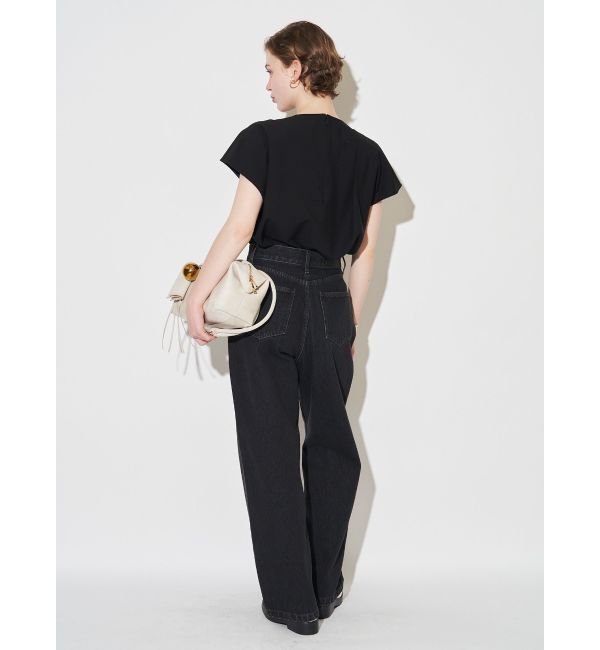 ELENDEEK「ASYME DRAPE BL」|シャツ・ブラウス|