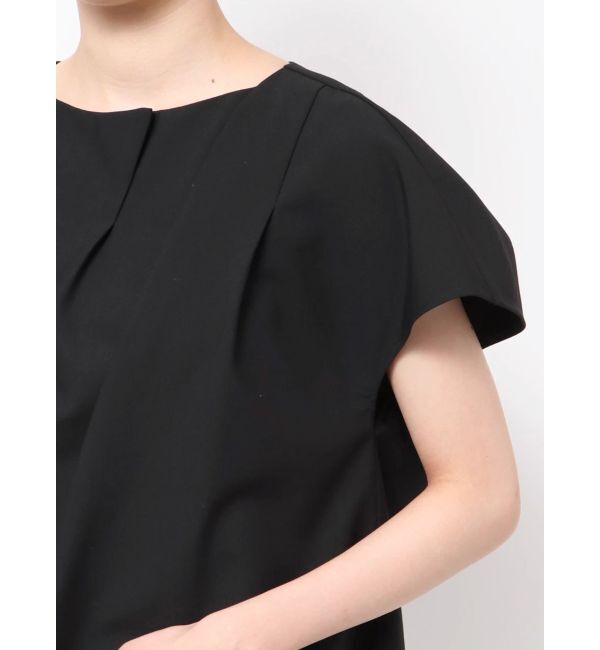 ELENDEEK「ASYME DRAPE BL」|シャツ・ブラウス|