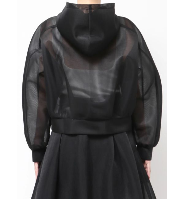 ELENDEEK「MESH BONDING HOODIE」|ブルゾン・スタジャン|