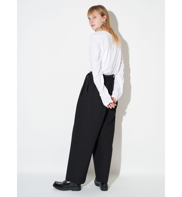 ELENDEEK「CROSS TUCKED WIDE PT」|その他|