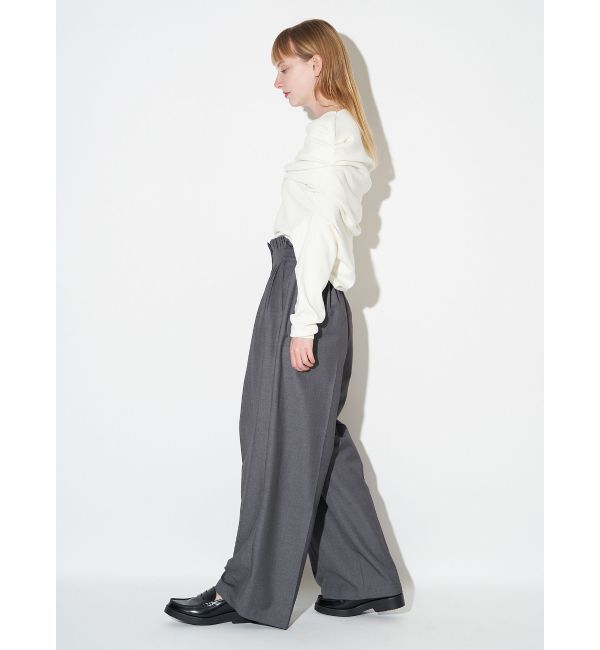 ELENDEEK「ASYMMETRY DRAPE KT」|ニット・セーター|