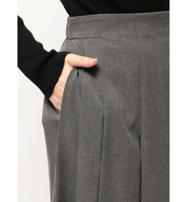 ELENDEEK「SLIT PLEATS SK」|スカート|