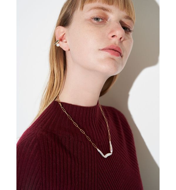 ELENDEEK「STICK PEARL NECKLACE」|ネックレス|
