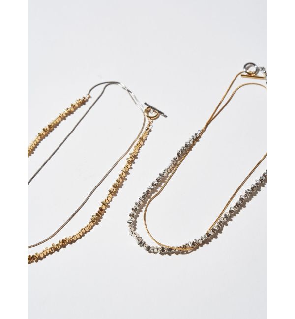 ELENDEEK「METAL BEADS NECKLACE」|ネックレス|