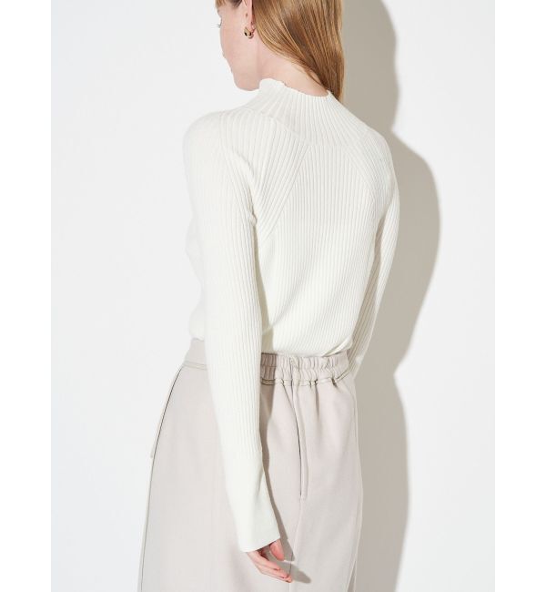 ELENDEEK「HIGH NECK WIDE RIB KT」|ニット・セーター|