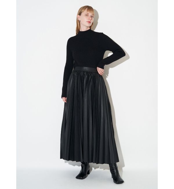 ELENDEEK「HIGH NECK WIDE RIB KT」|ニット・セーター|