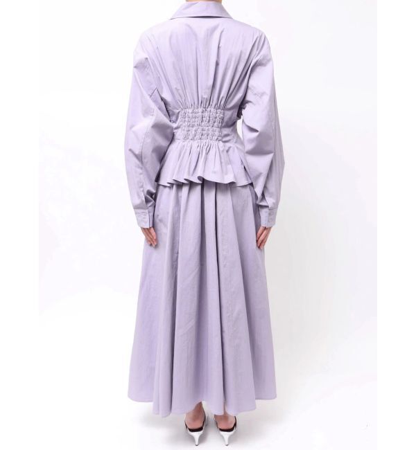 ELENDEEK「CENTER ZIP LAYERD OP」|ワンピース|