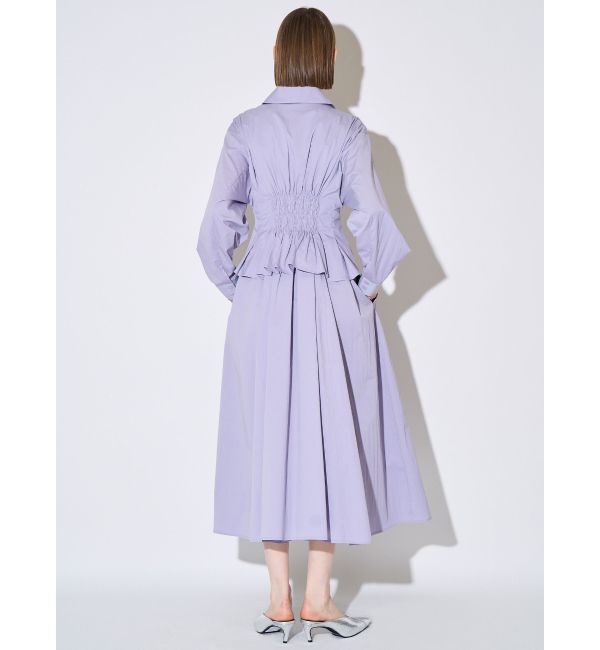 ELENDEEK「CENTER ZIP LAYERD OP」|ワンピース|